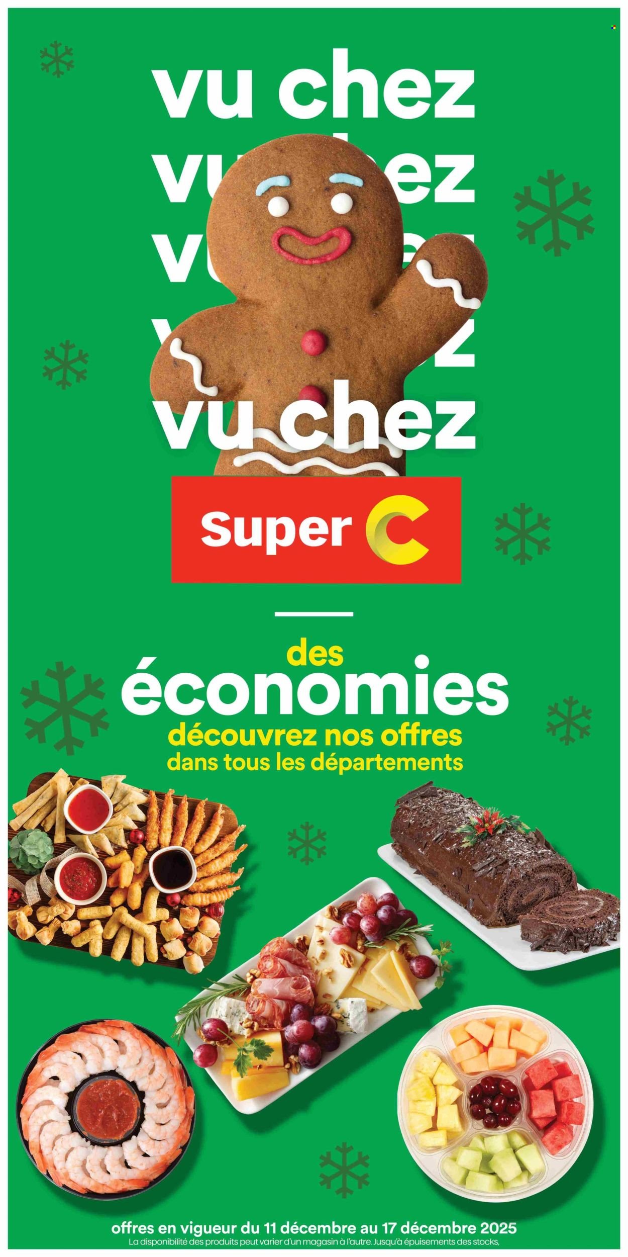 SUPER C flyer - Cahier écono (2025-12-11 - 2025-12-17) | 1