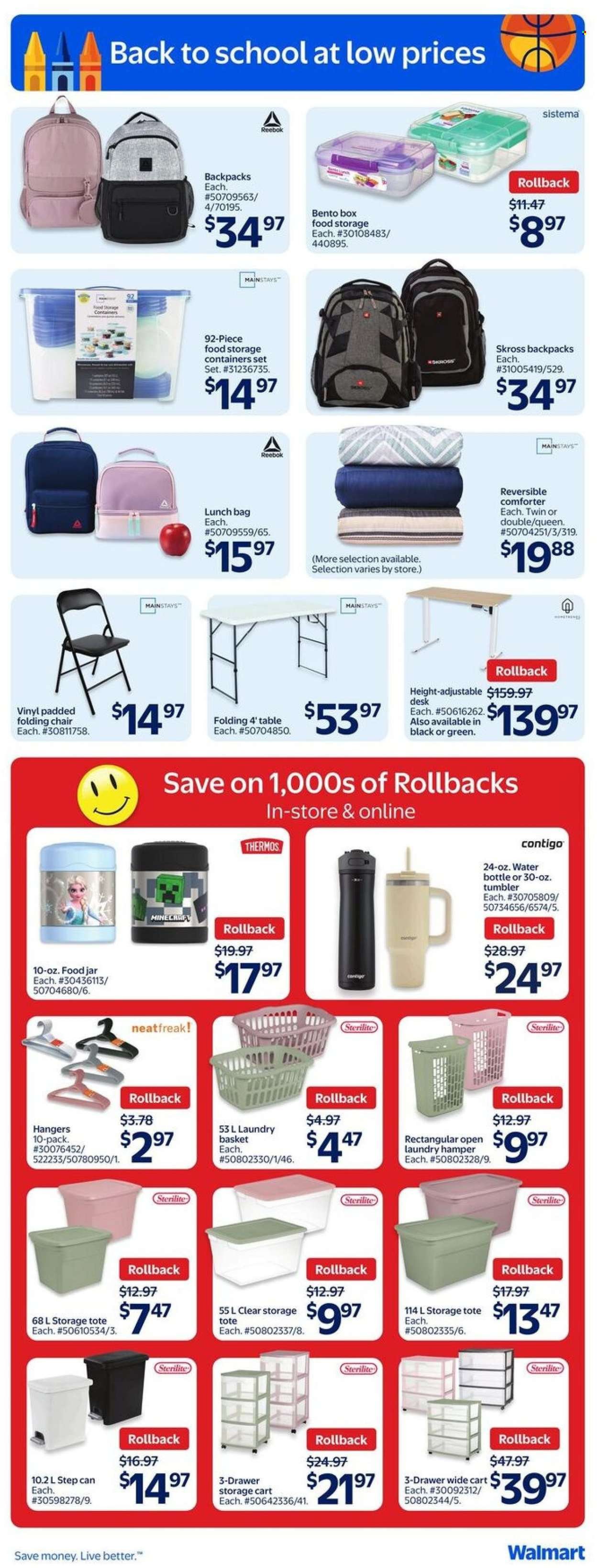 WALMART flyer - Back To School