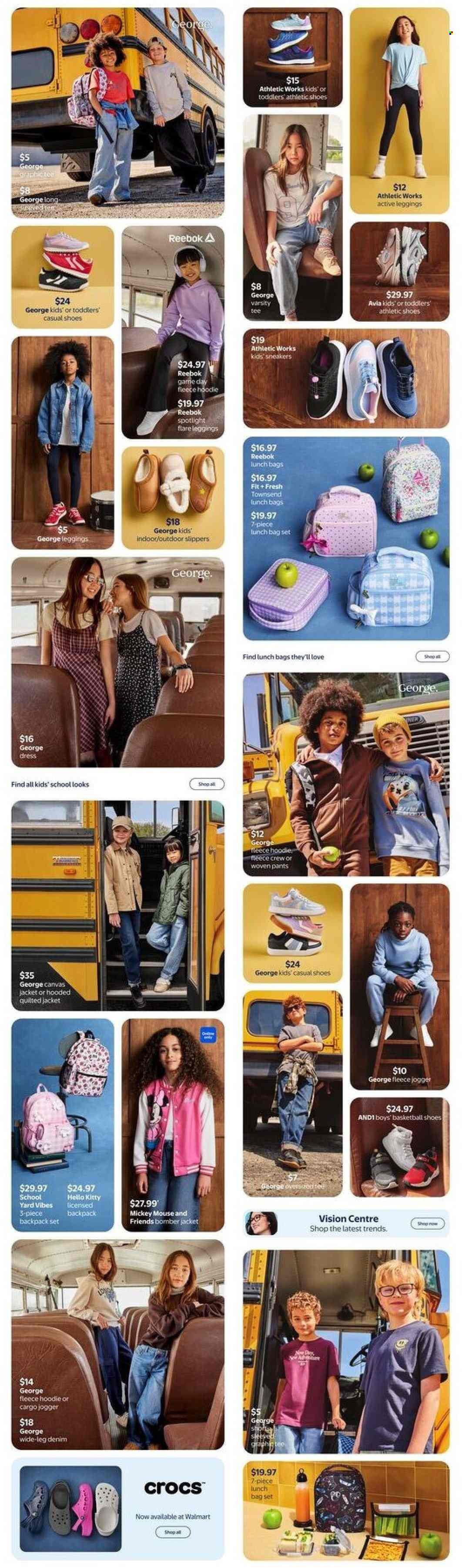 WALMART flyer - Back to School in Style