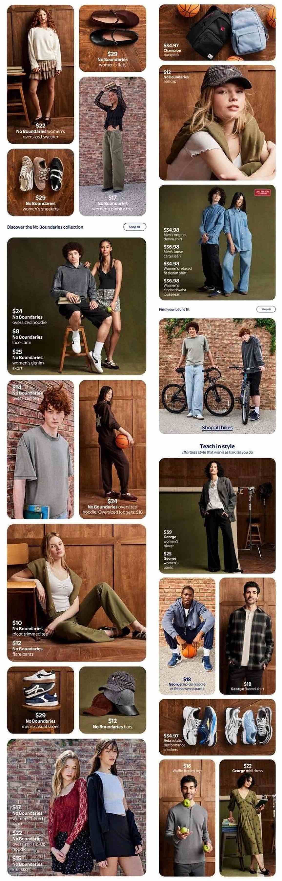 WALMART flyer - Back to School in Style