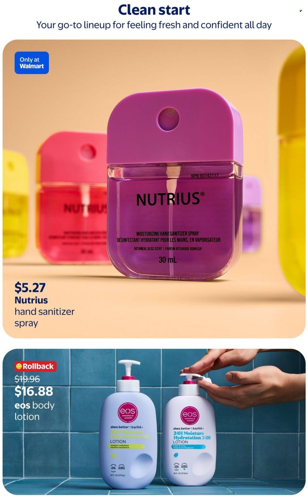 WALMART flyer - Back to School in Style