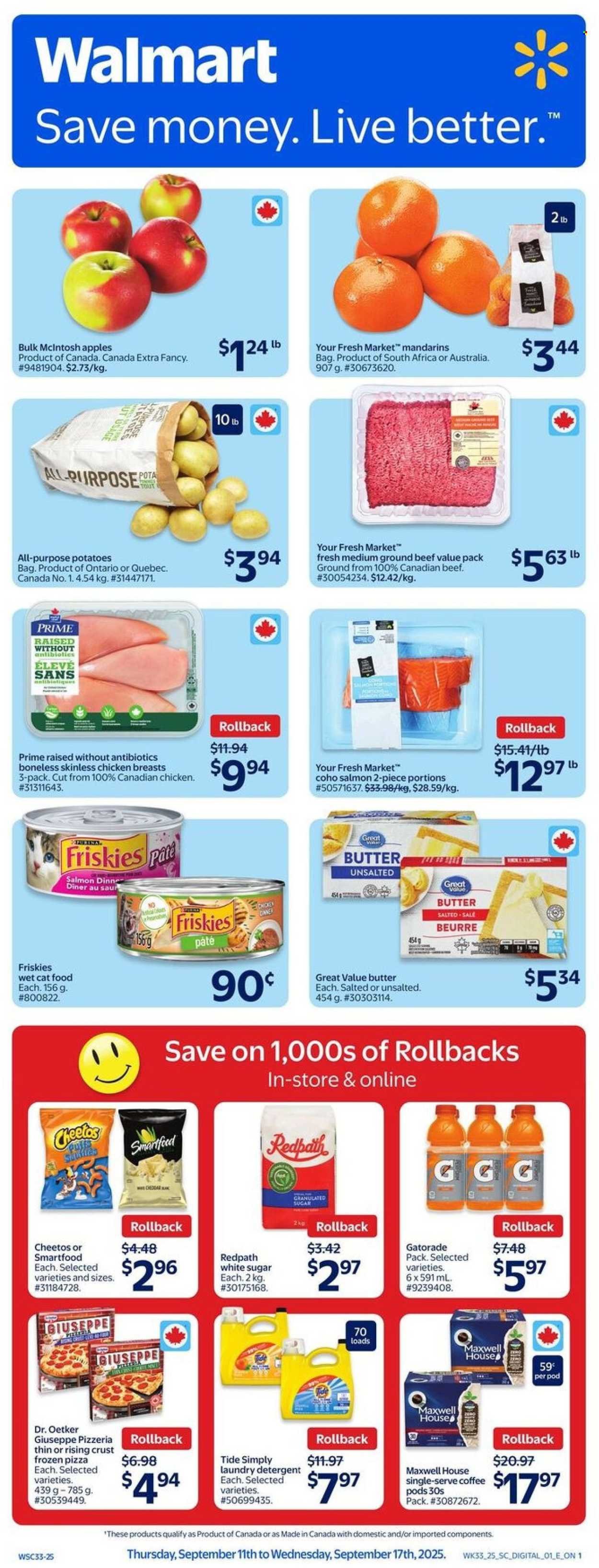 WALMART flyer - From Thursday September 11, 2025 (2025-09-11 - 2025-09-17) | 1
