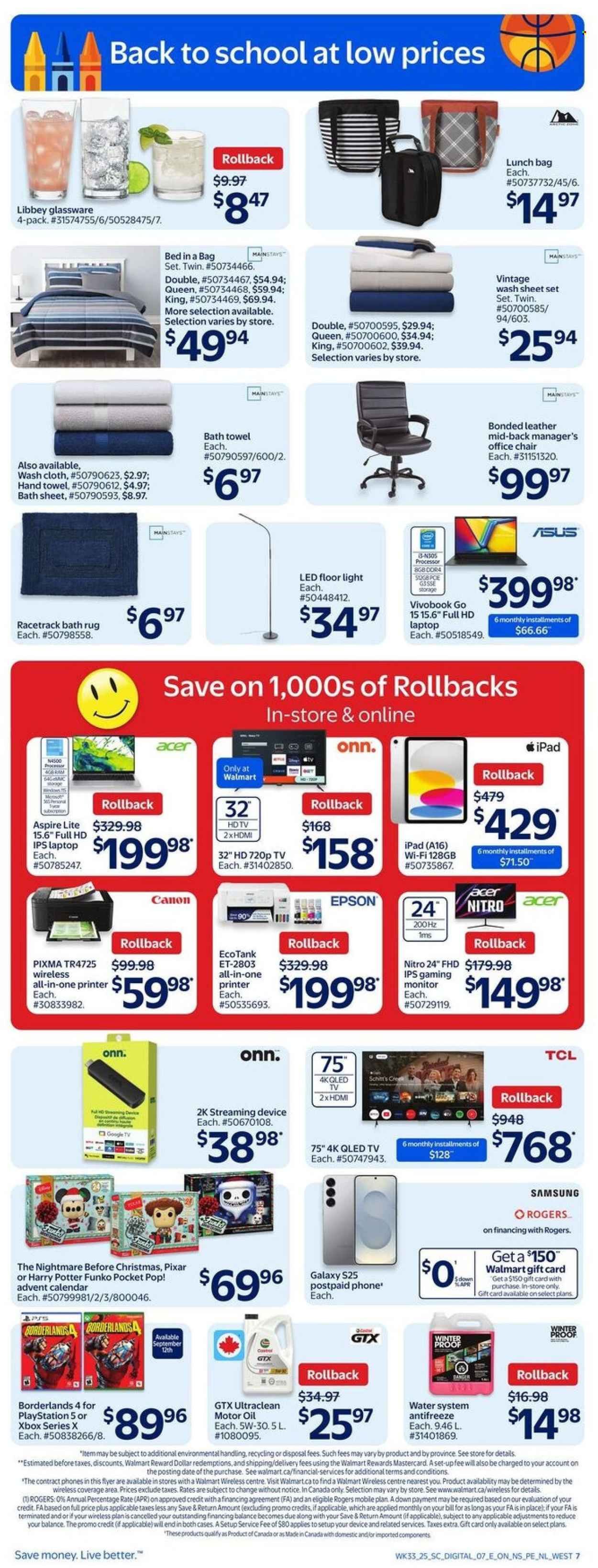WALMART flyer - From Thursday September 11, 2025