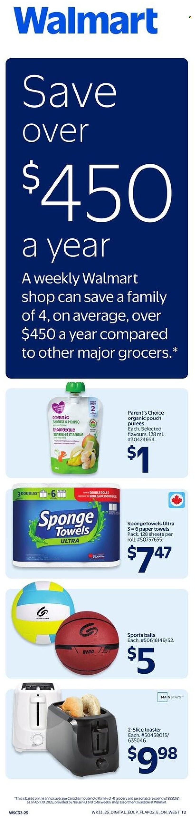 WALMART flyer - From Thursday September 11, 2025