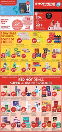 SHOPPERS DRUG MART flyer - From Saturday November 22, 2025 (2025-11-22 - 2025-11-28)