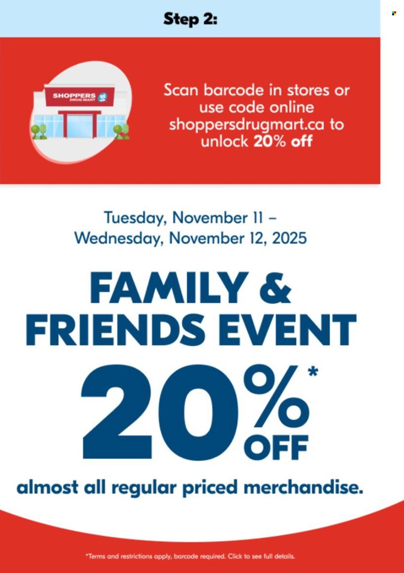 SHOPPERS DRUG MART flyer - Event (2025-11-11 - 2025-11-12) | 2