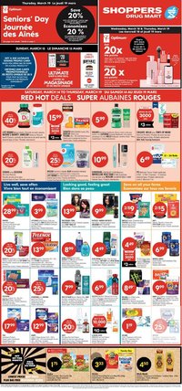 SHOPPERS DRUG MART flyer - From Saturday March 14, 2026 (2026-03-14 - 2026-03-19)