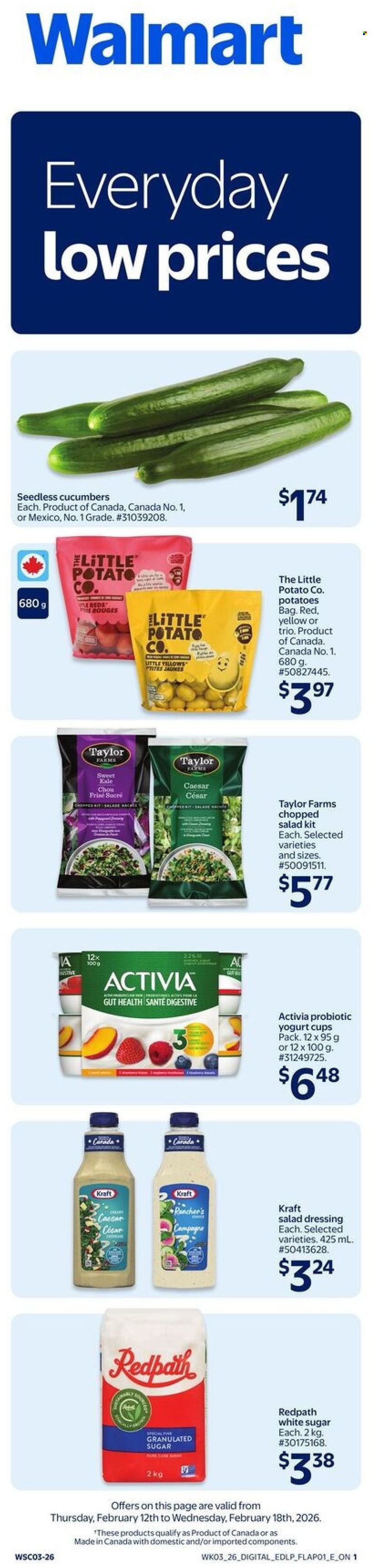 WALMART flyer - From Thursday February 12, 2026