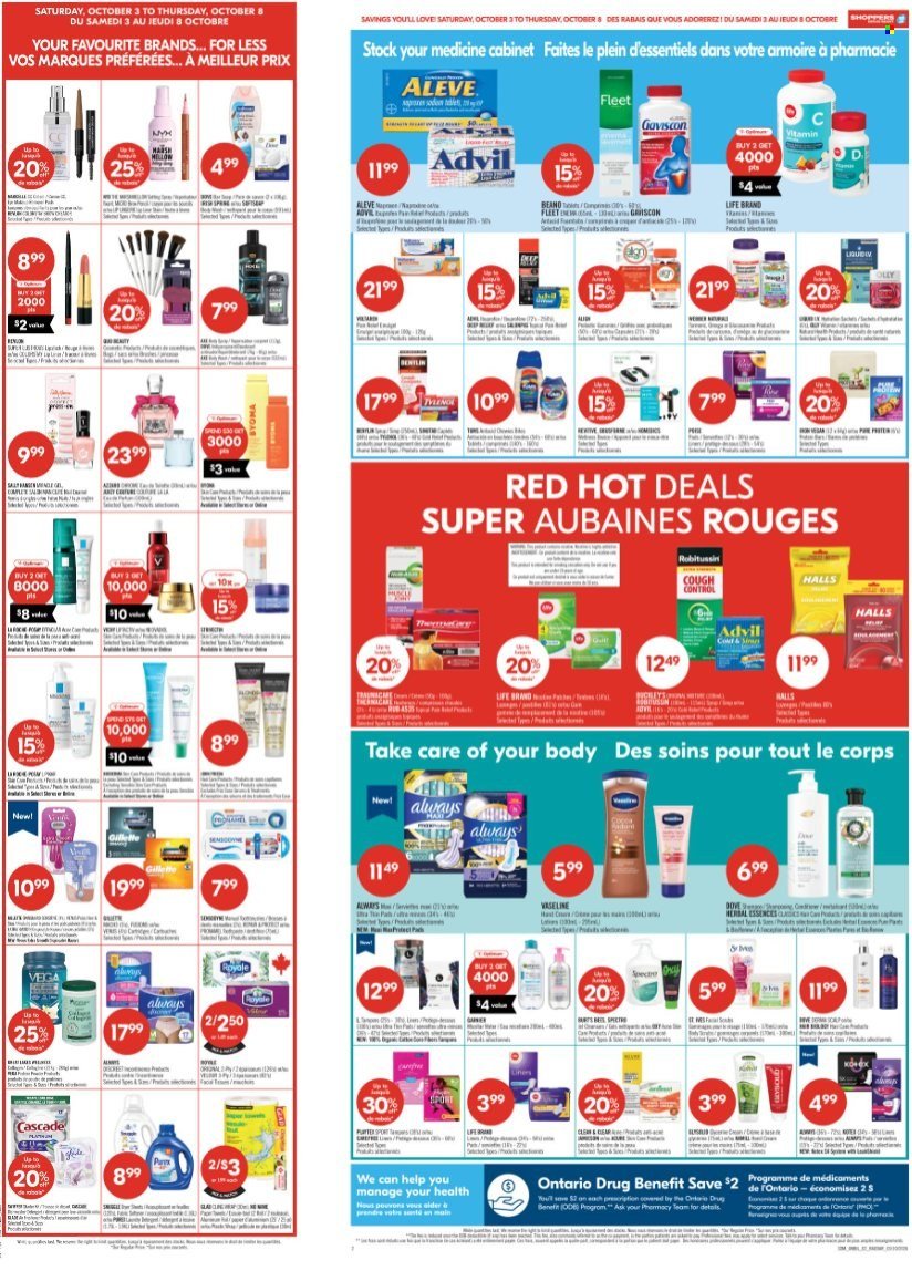 SHOPPERS DRUG MART flyer - From Saturday October 03, 2026