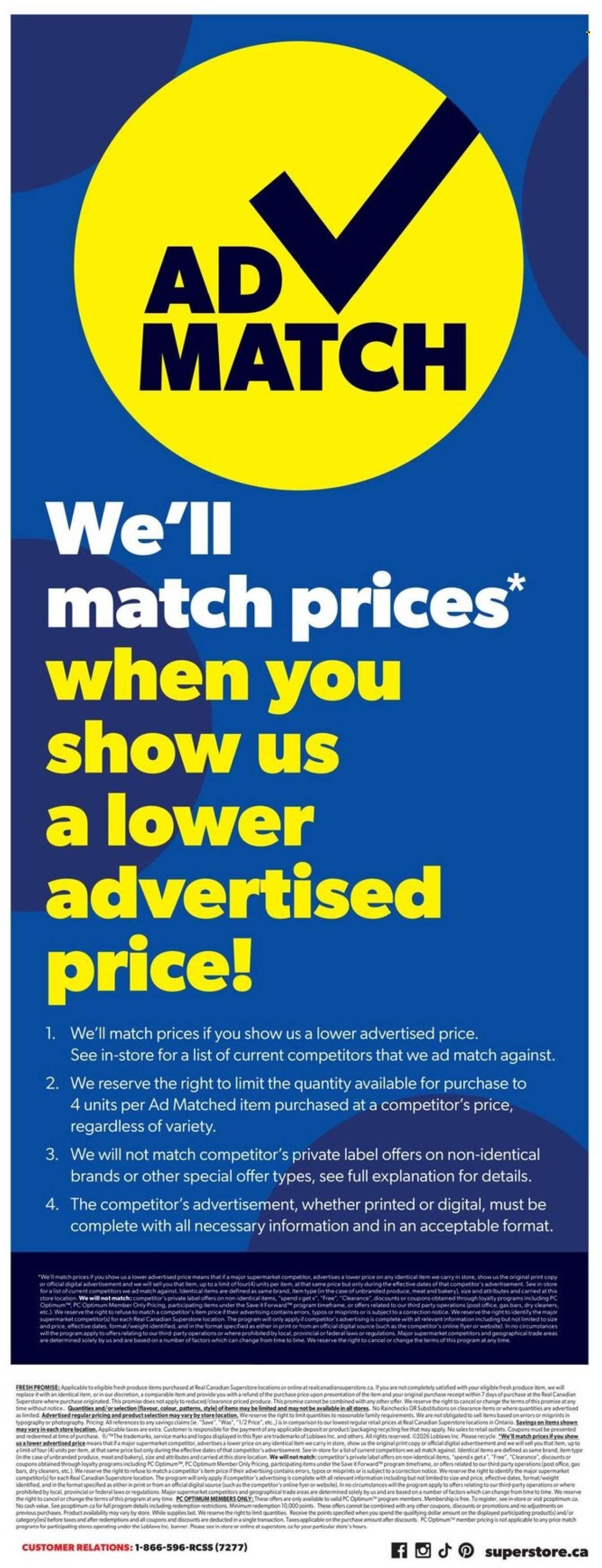 REAL CANADIAN SUPERSTORE flyer - Sunny Black Friday