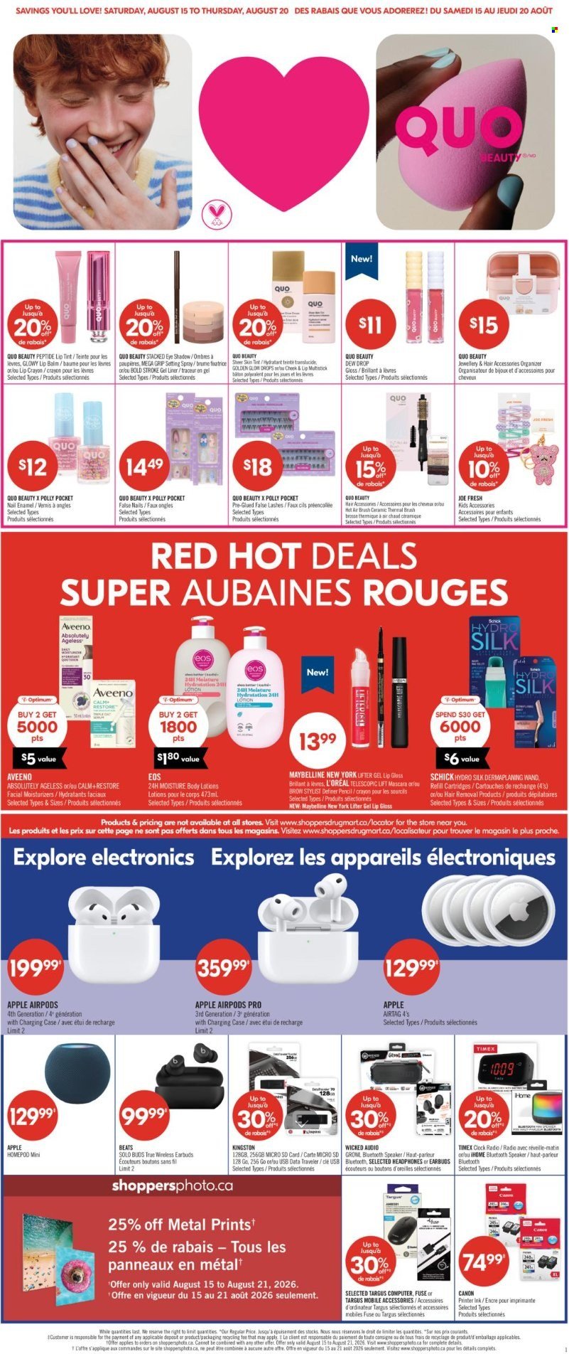 SHOPPERS DRUG MART flyer - From Friday August 14, 2026