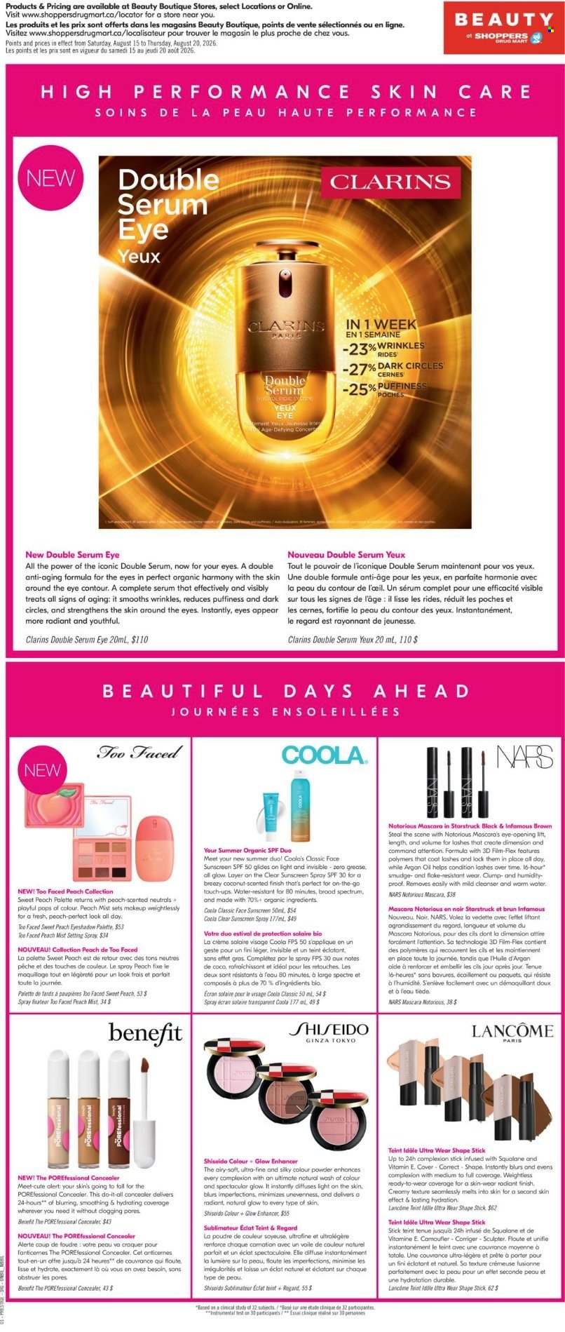 SHOPPERS DRUG MART flyer - From Friday August 14, 2026