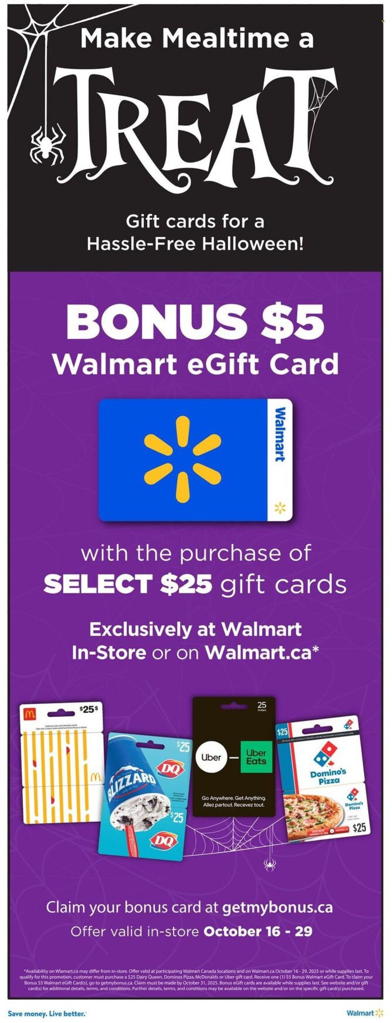 WALMART flyer - From Thursday October 16, 2025