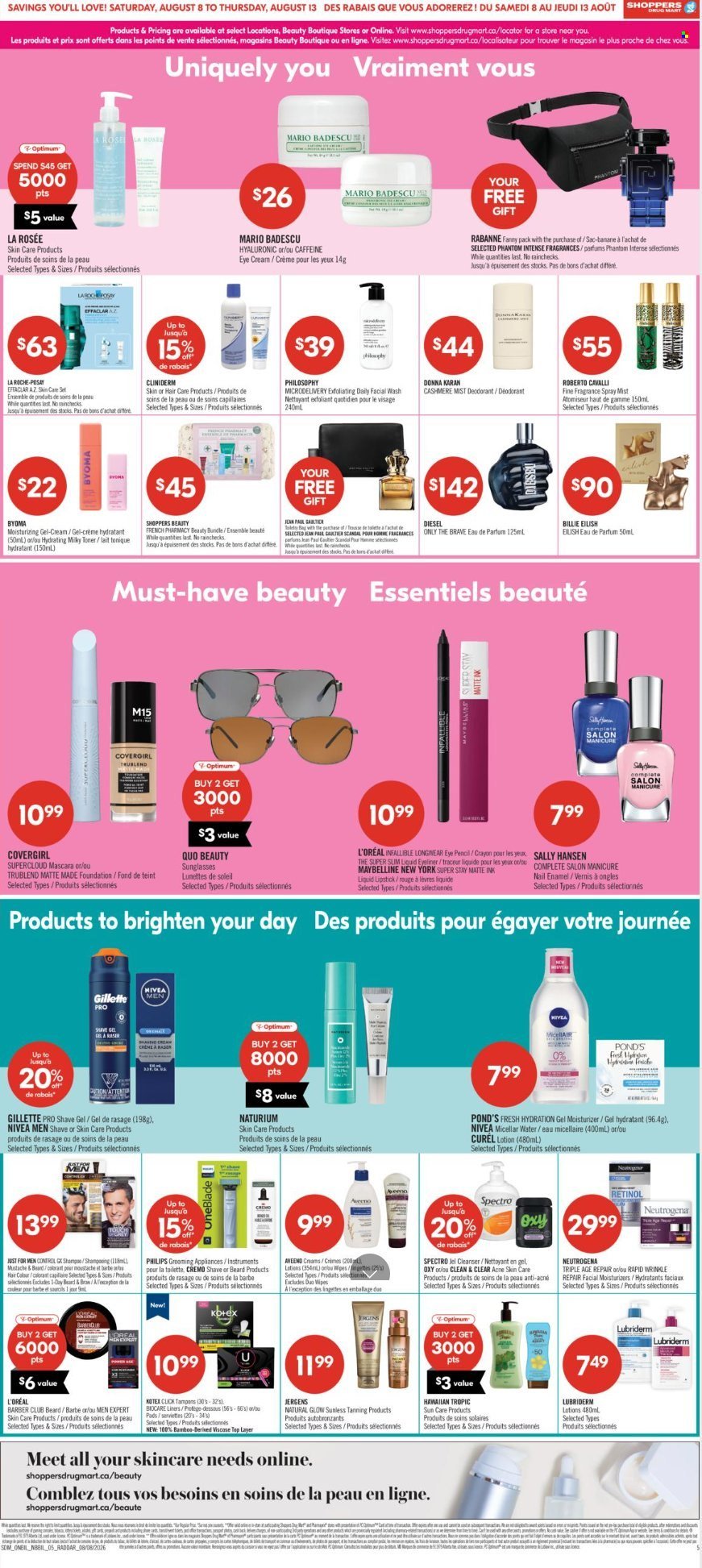 SHOPPERS DRUG MART flyer - From Saturday August 08, 2026