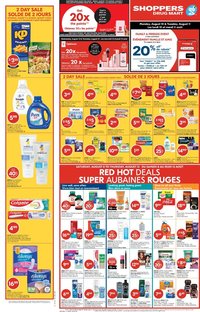 SHOPPERS DRUG MART flyer - From Saturday August 08, 2026