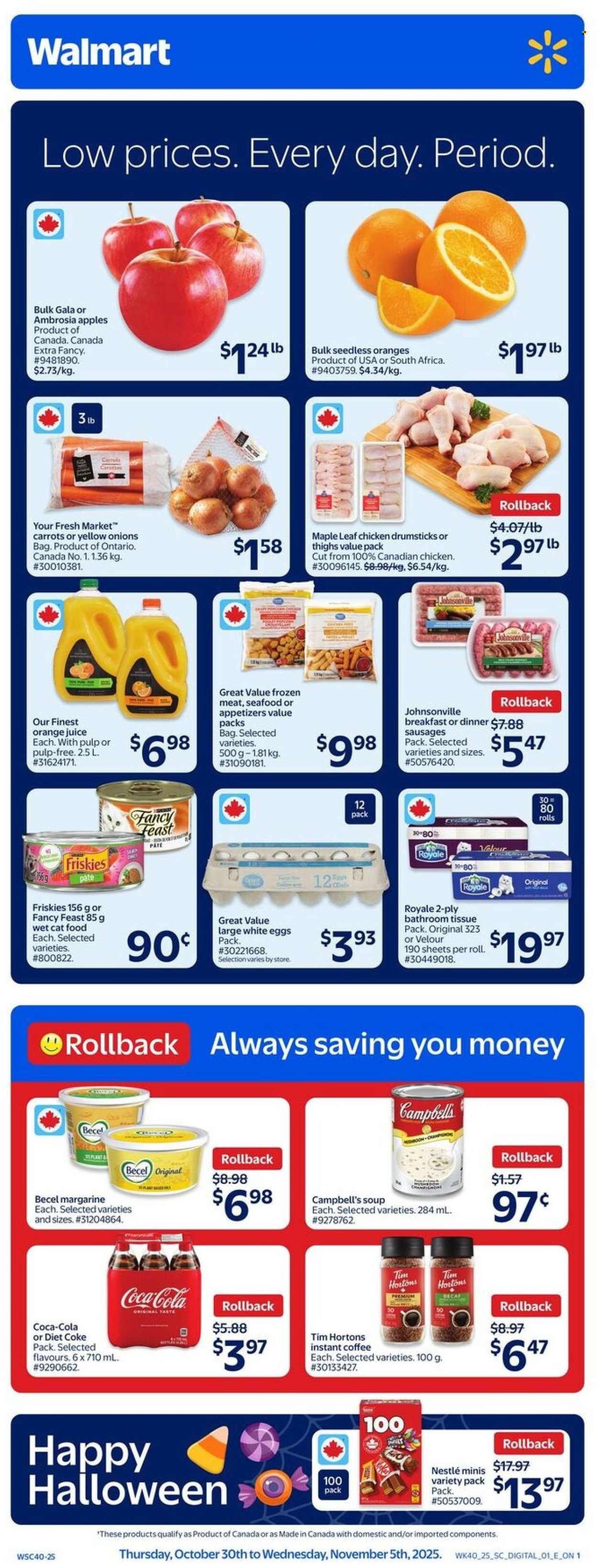 WALMART flyer - From Thursday October 30, 2025 (2025-10-30 - 2025-11-05) | 1