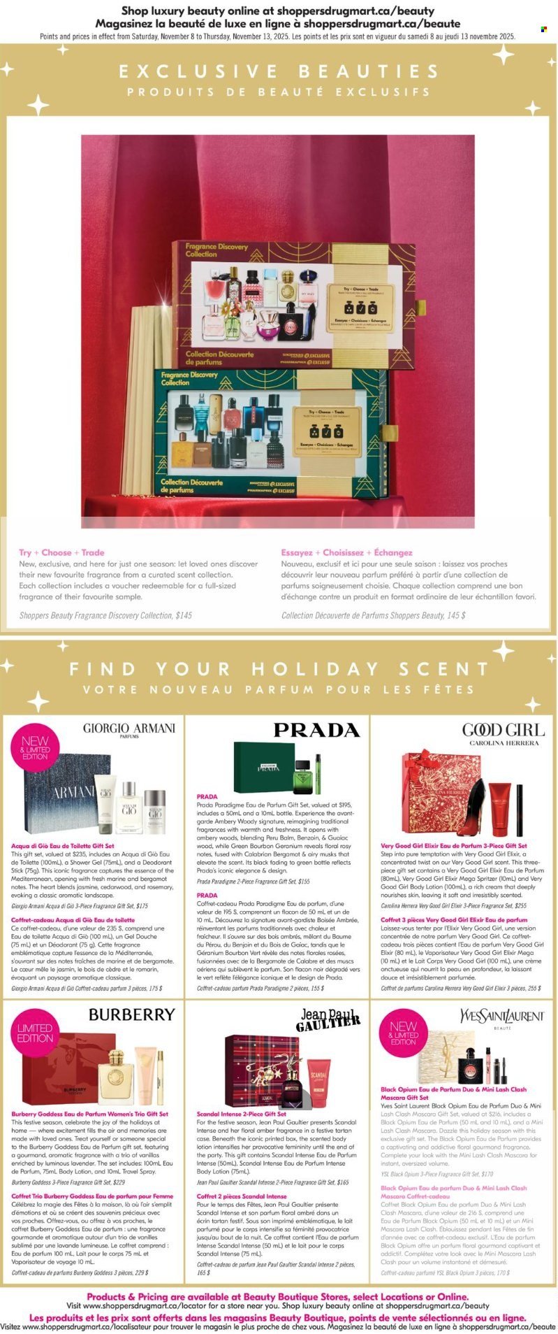 SHOPPERS DRUG MART flyer - From Saturday November 08, 2025 (2025-11-08 - 2025-11-13) | 11