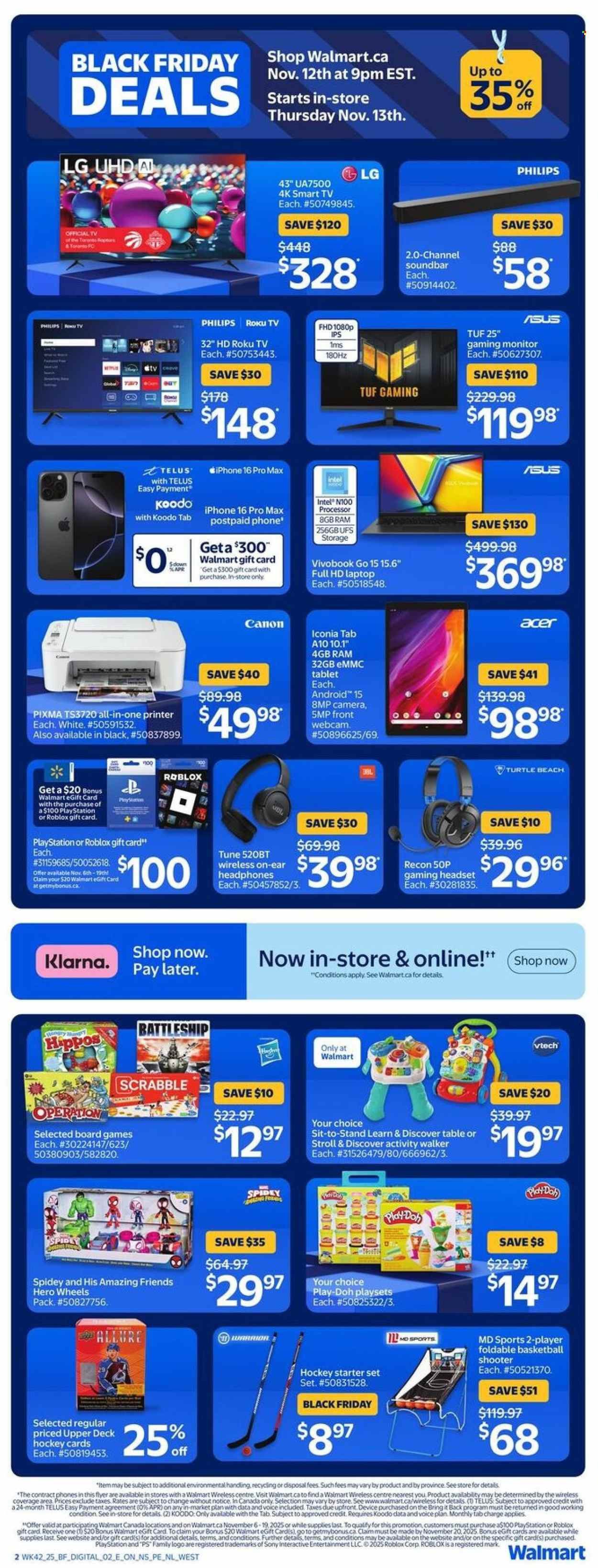 WALMART flyer - Black Friday (2025-11-12 - 2025-11-19) | 3