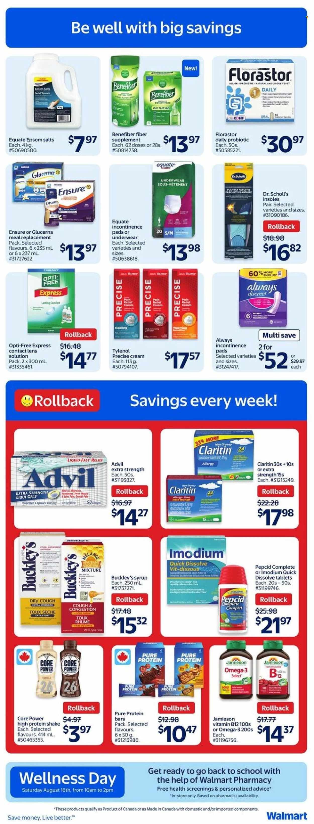 WALMART flyer - From Thursday August 14, 2025