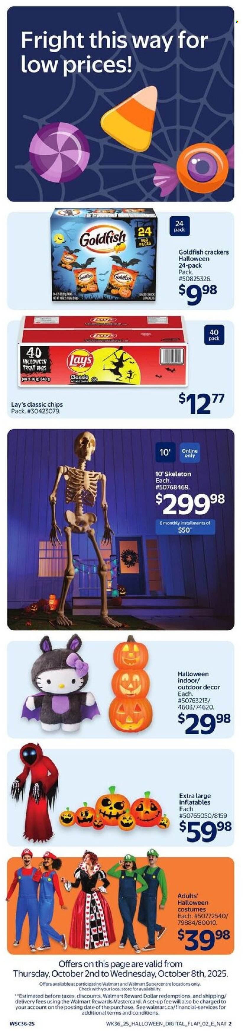 WALMART flyer - From Thursday October 02, 2025