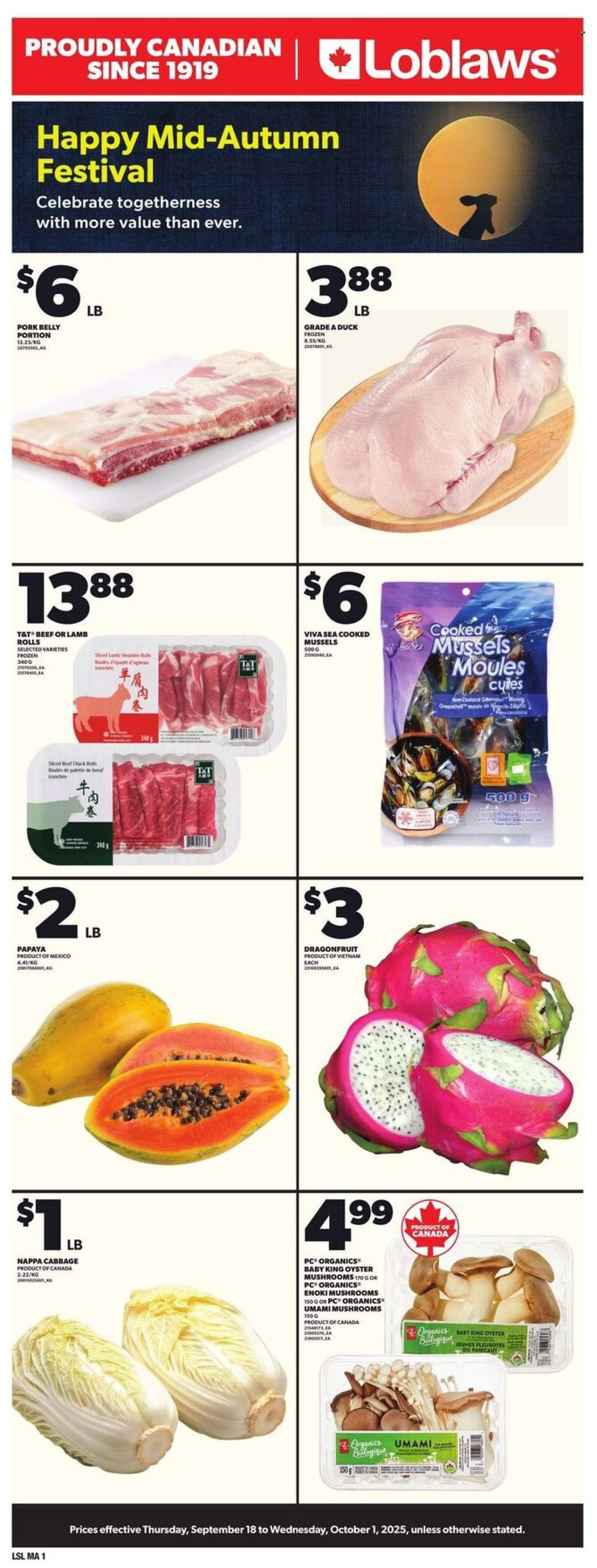 LOBLAWS flyer - Mid Autumn Digital Book (2025-09-18 - 2025-10-01) | 1