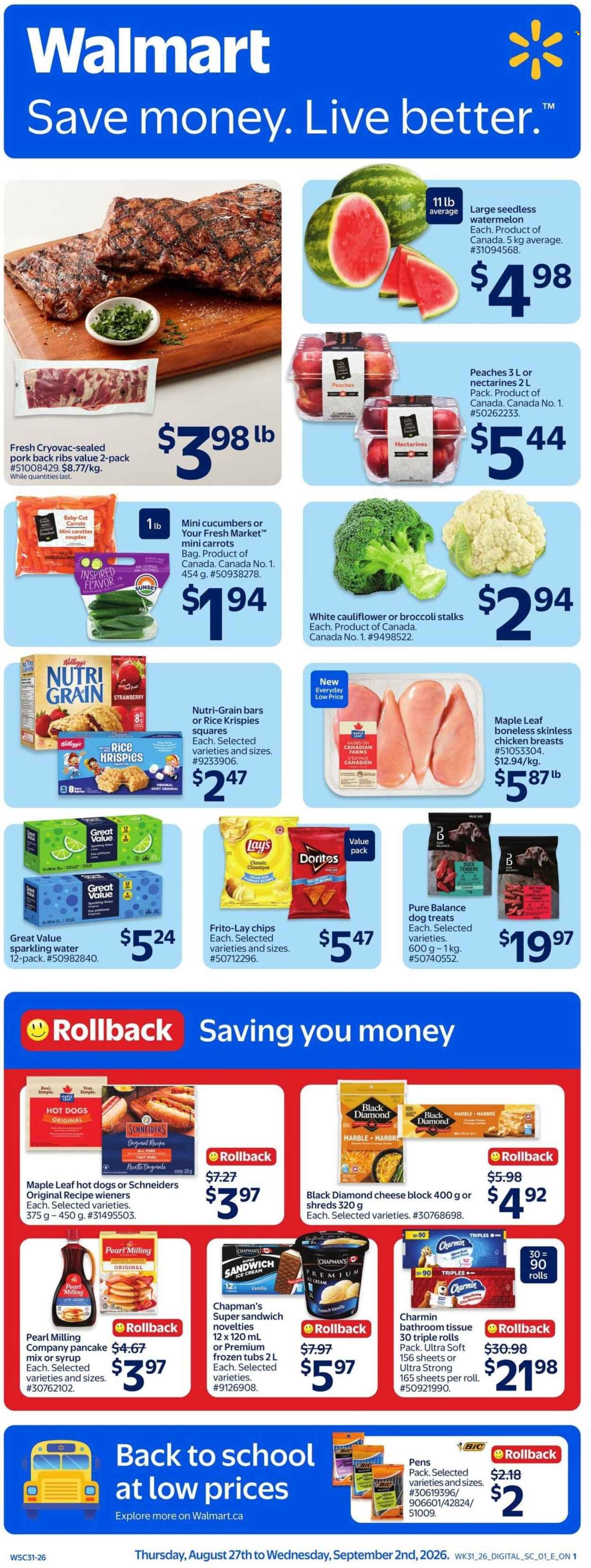 WALMART flyer - From Thursday August 27, 2026