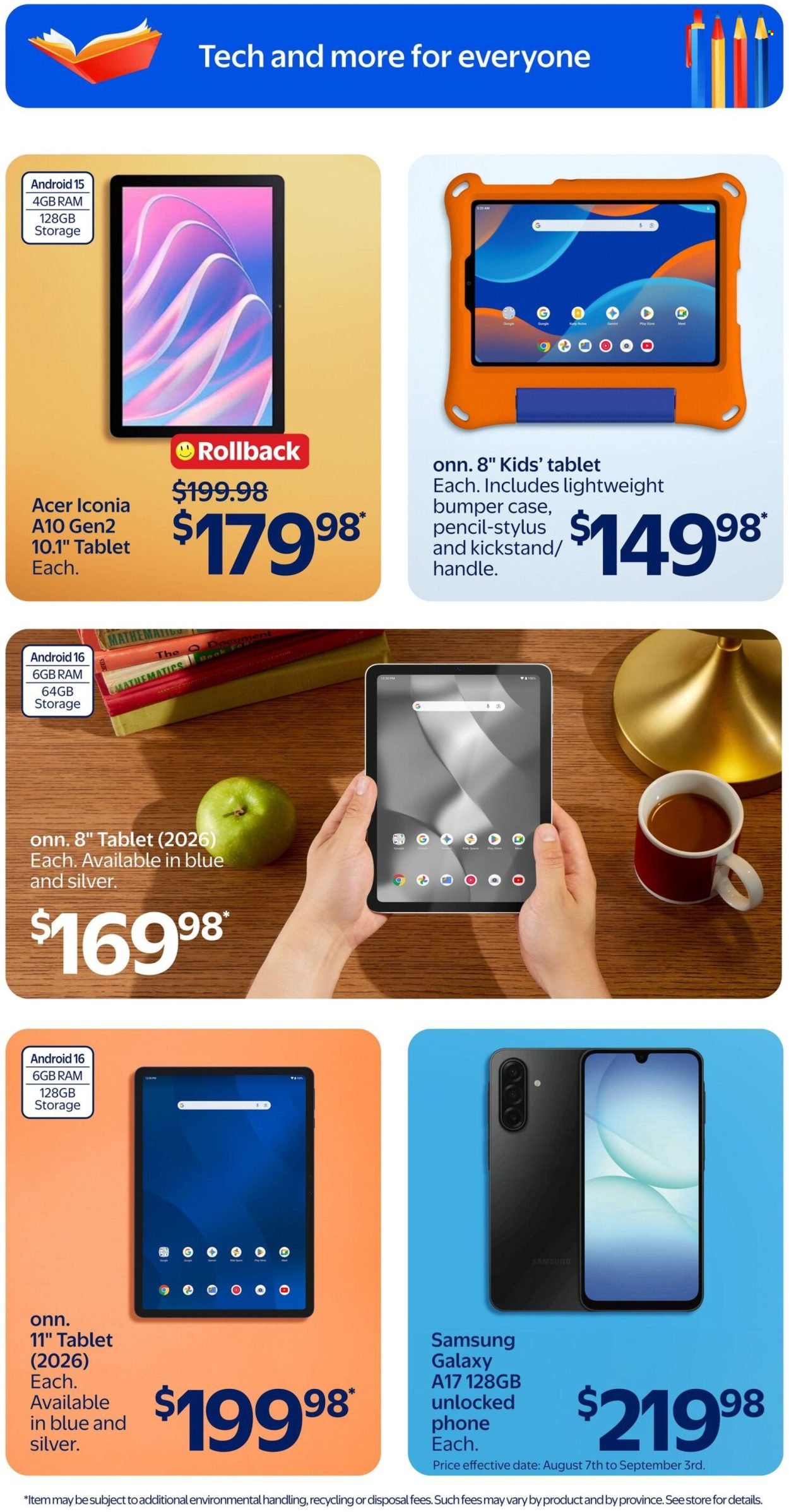 WALMART flyer - From Thursday August 27, 2026
