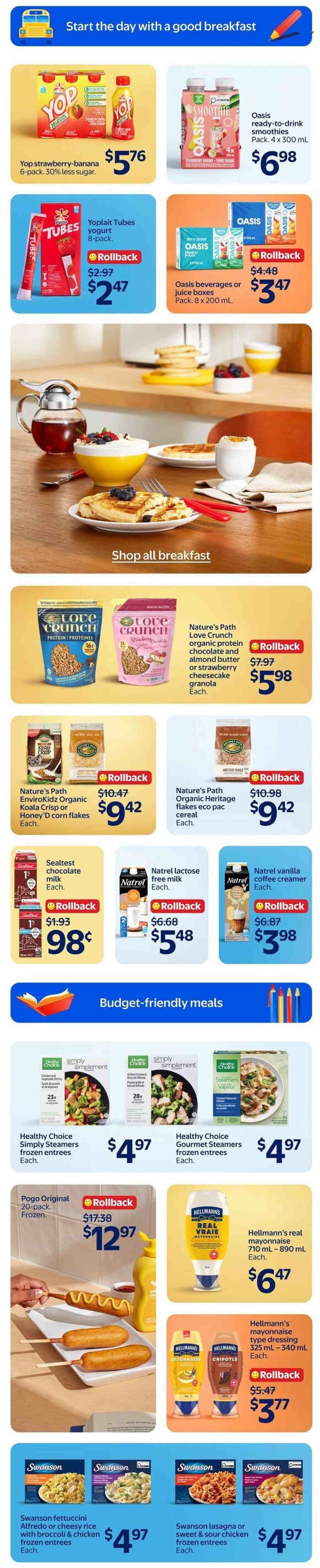 WALMART flyer - From Thursday August 27, 2026