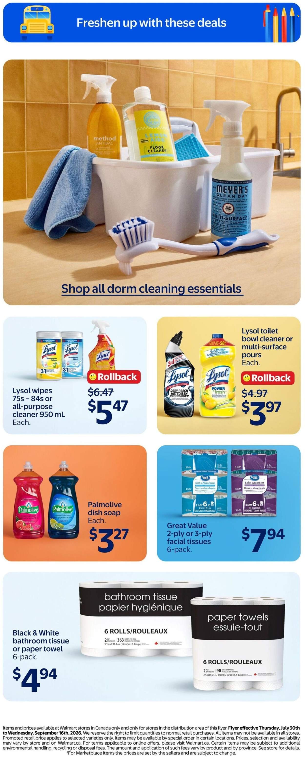 WALMART flyer - From Thursday August 27, 2026
