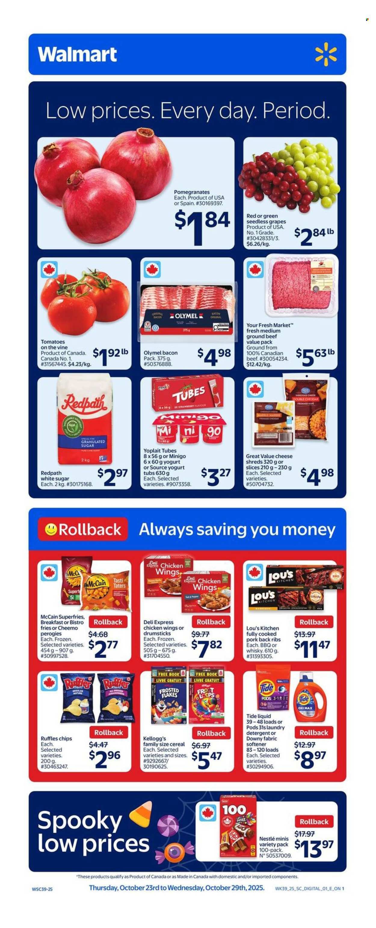 WALMART flyer - From Thursday October 23, 2025 (2025-10-23 - 2025-10-29) | 1