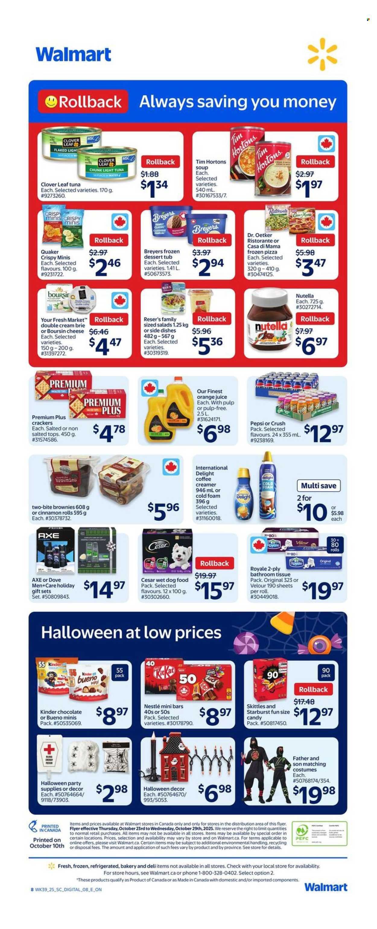 WALMART flyer - From Thursday October 23, 2025 (2025-10-23 - 2025-10-29) | 2