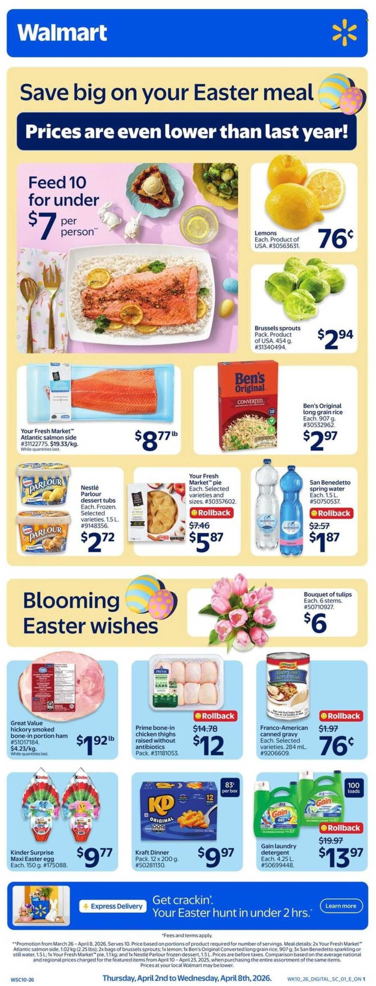 WALMART flyer - From Thursday April 02, 2026 (2026-04-02 - 2026-04-08) | 1
