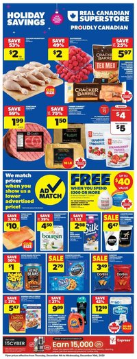 REAL CANADIAN SUPERSTORE flyer - Weekly Flyer (2025-12-04 - 2025-12-10)