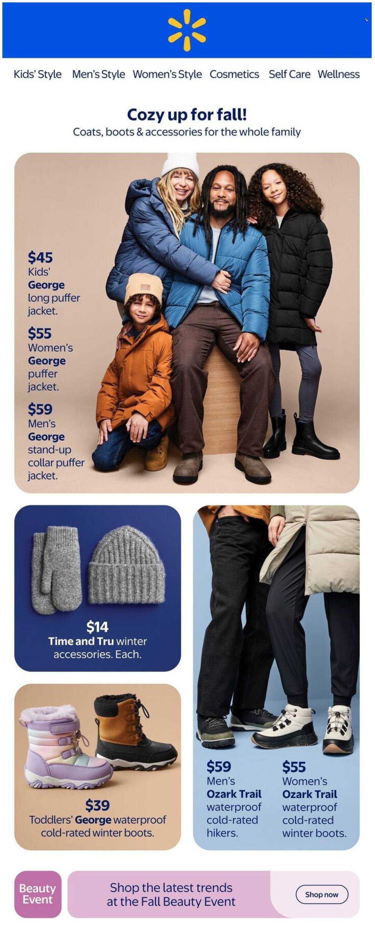 WALMART flyer - Fall fashion for all (2025-09-25 - 2025-10-22) | 1