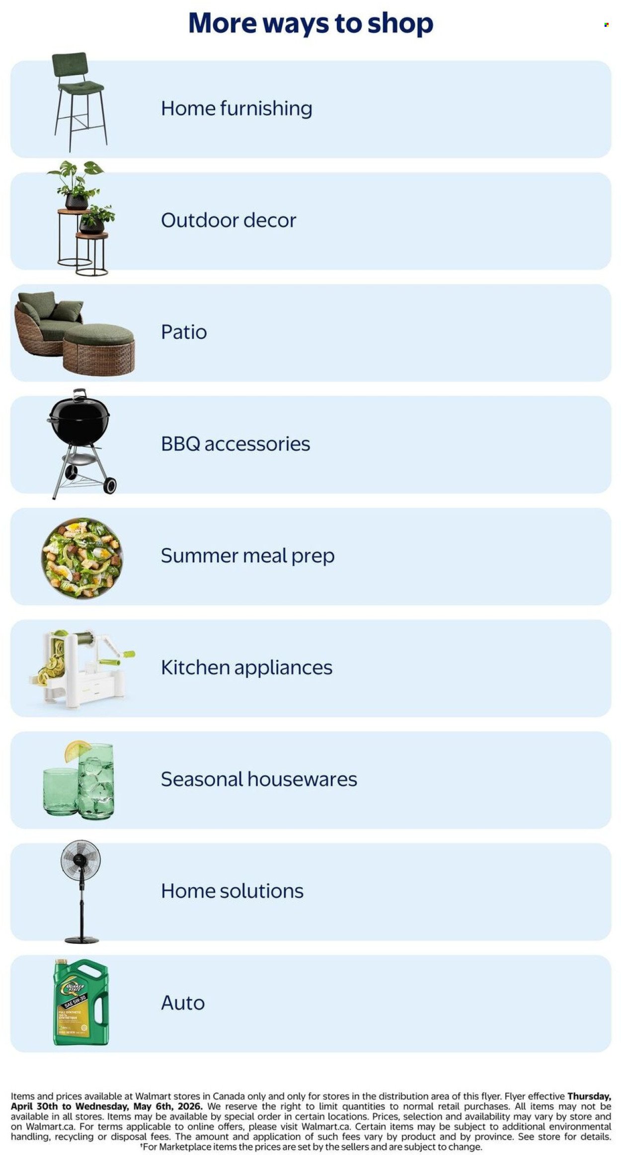 WALMART flyer - Summer Home (2026-04-30 - 2026-05-27) | 25