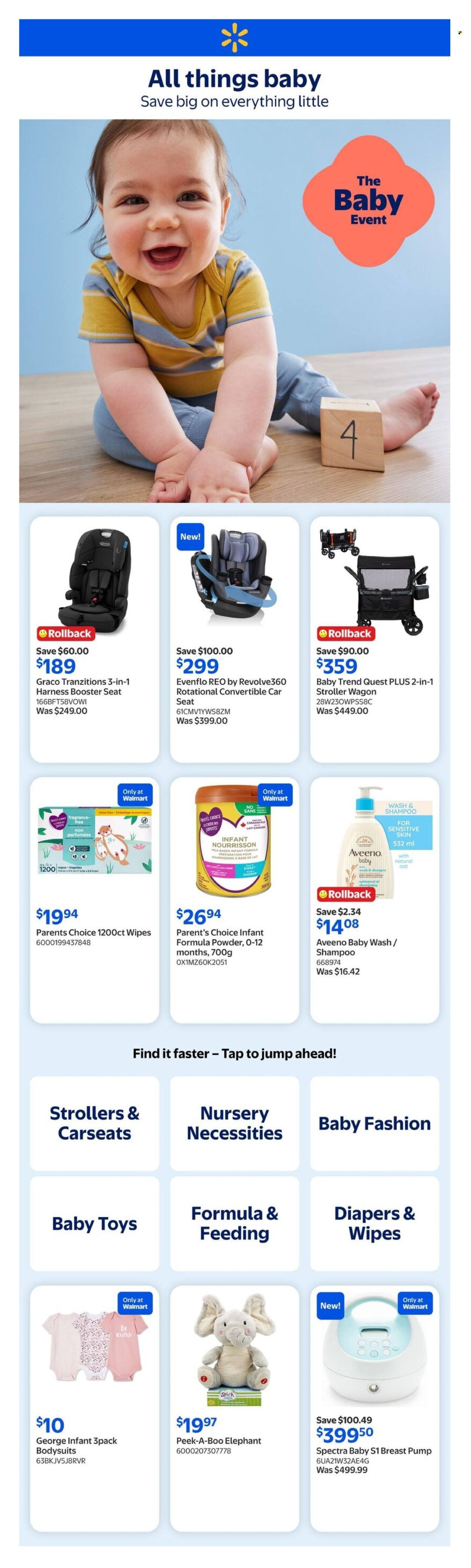 WALMART flyer - The Baby Event