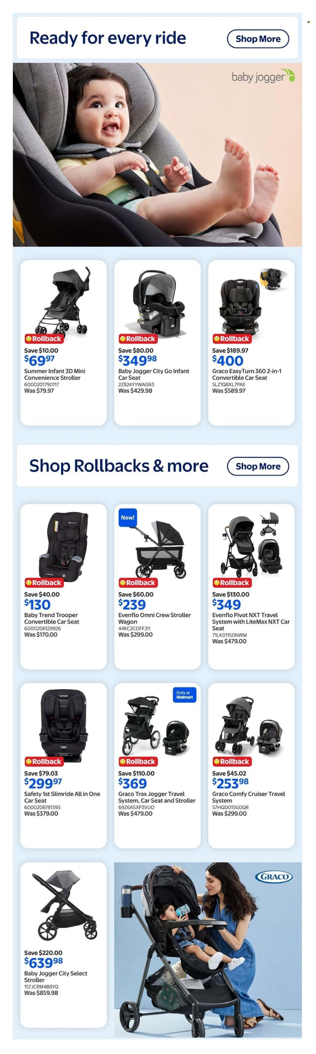 WALMART flyer - The Baby Event