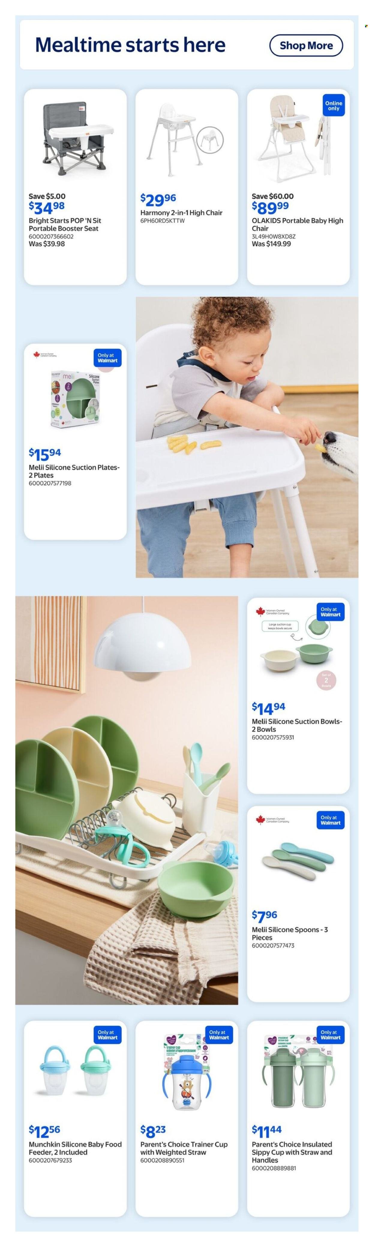 WALMART flyer - The Baby Event