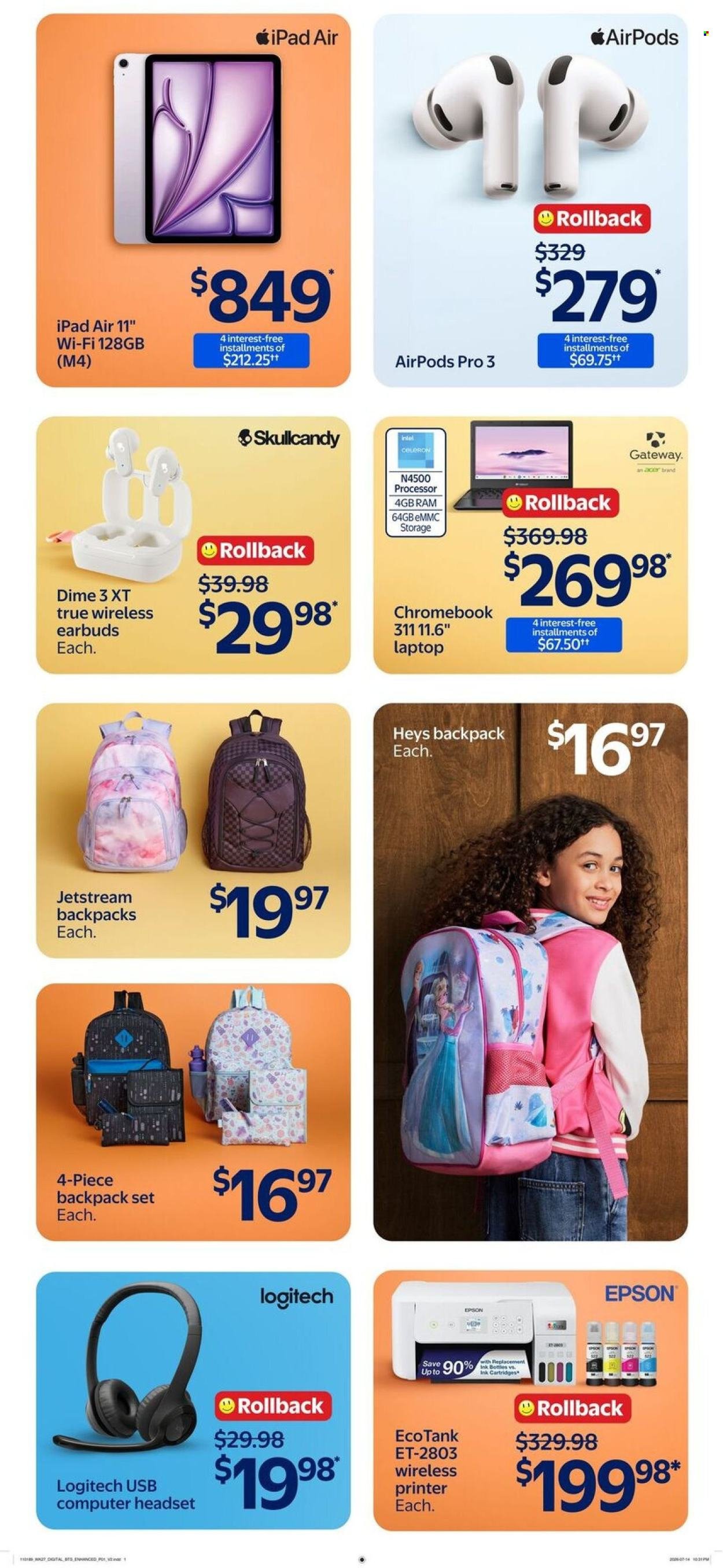 WALMART flyer - From Thursday August 13, 2026