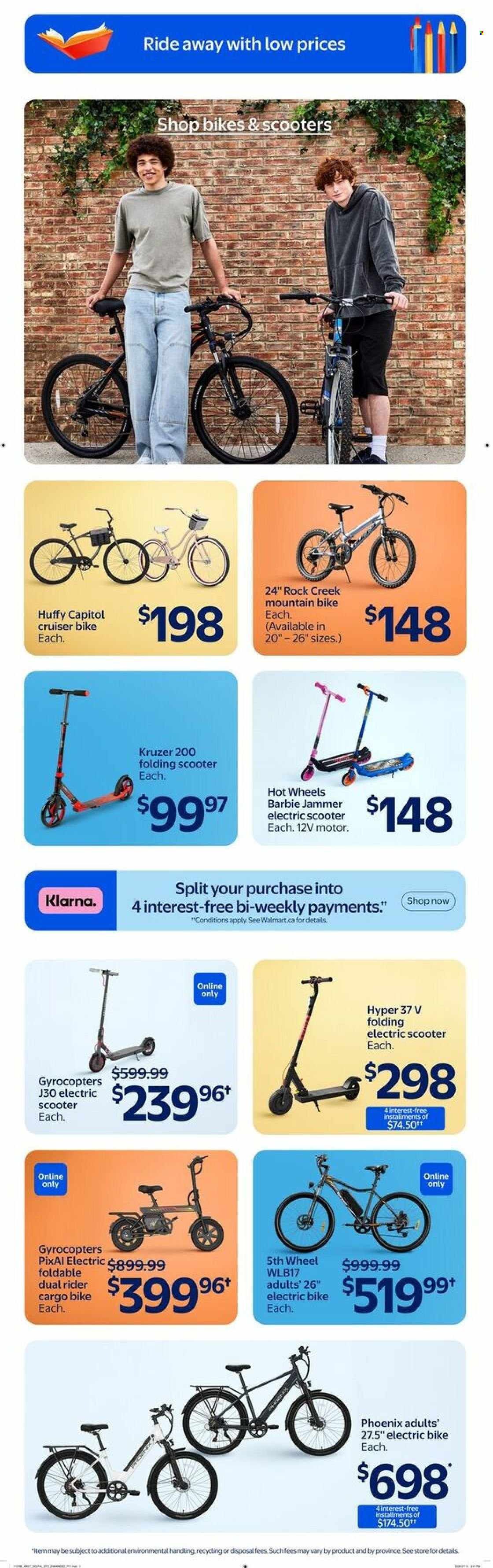 WALMART flyer - From Thursday August 13, 2026