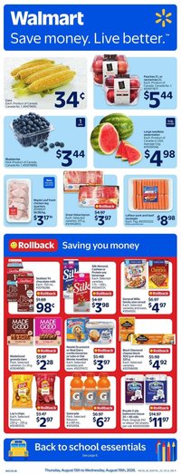 WALMART flyer - From Thursday August 13, 2026