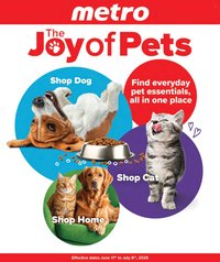 METRO flyer - Pet Digest Digital Specialty Flyer