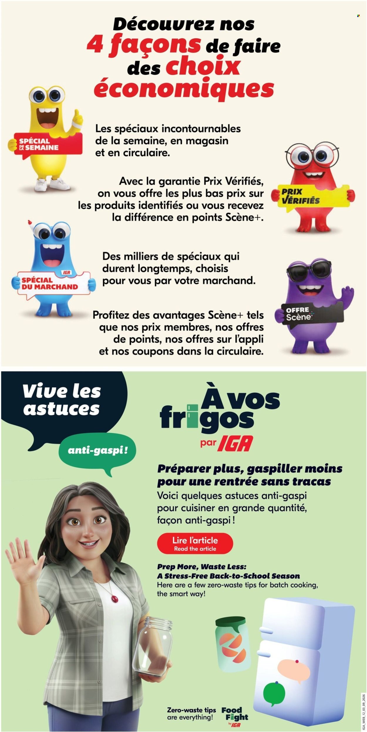 IGA flyer - Weekly eFlyer