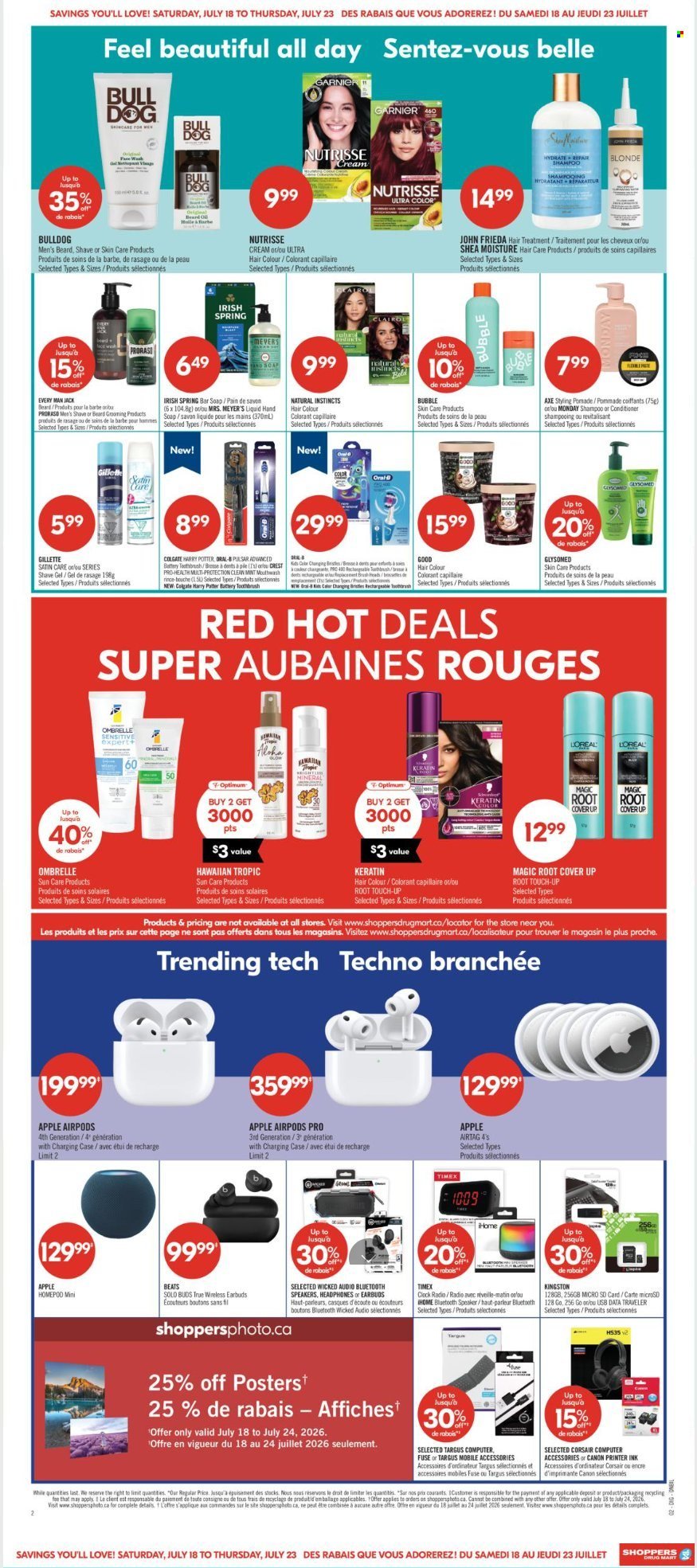 SHOPPERS DRUG MART flyer - From Saturday July 18, 2026