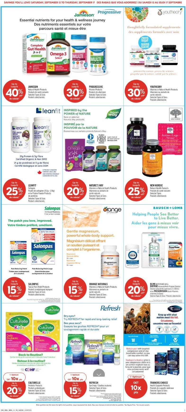 SHOPPERS DRUG MART flyer - From Saturday September 12, 2026