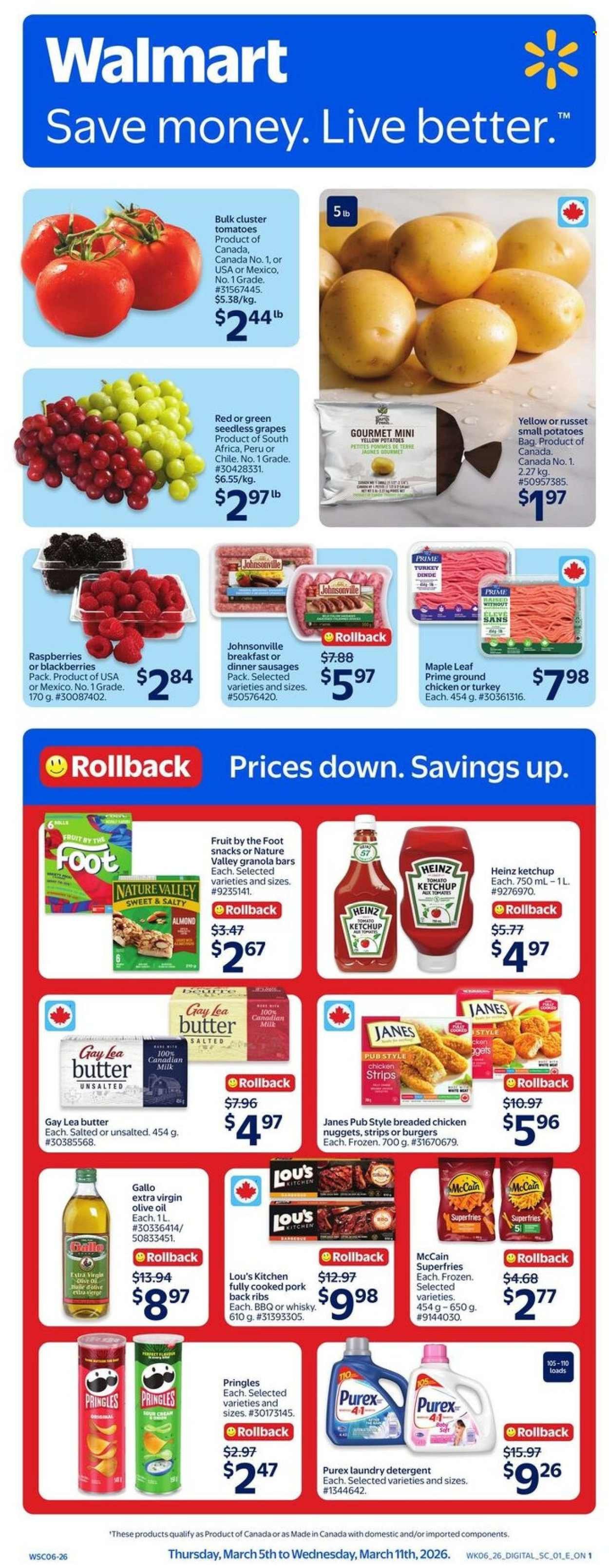 WALMART flyer - From Thursday March 05, 2026 (2026-03-05 - 2026-03-11) | 1