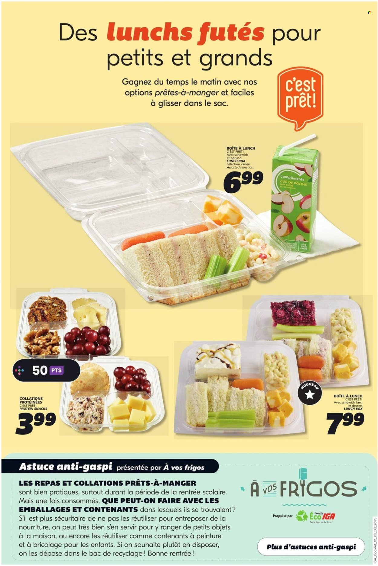 IGA flyer - Ready-to-Eat