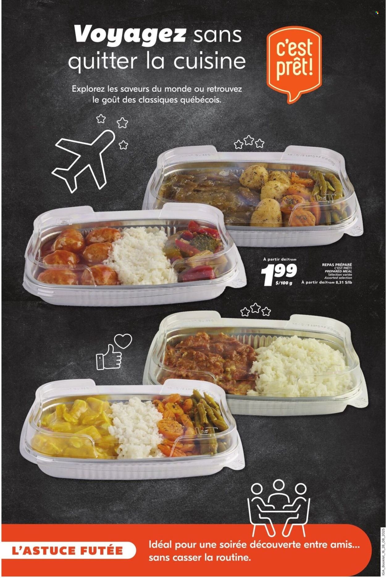 IGA flyer - Ready-to-Eat