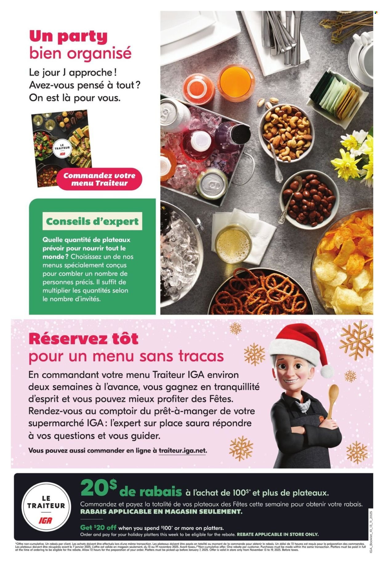 IGA flyer - Catering (2025-11-20 - 2025-11-26) | 10