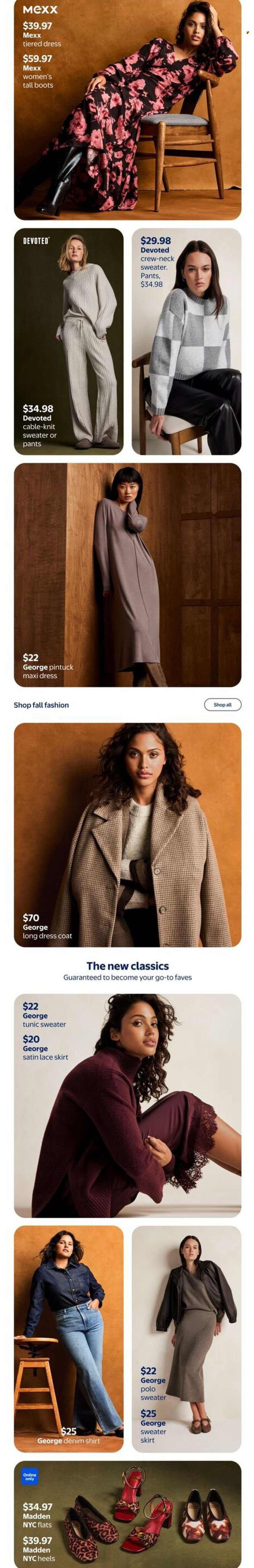 WALMART flyer - Fall into Style